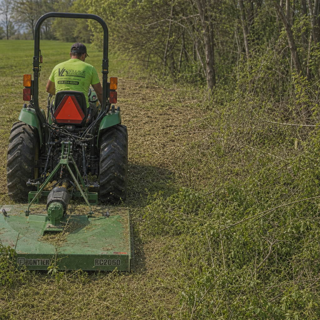 Brush hogging and field mowing in NW Pennsylvania